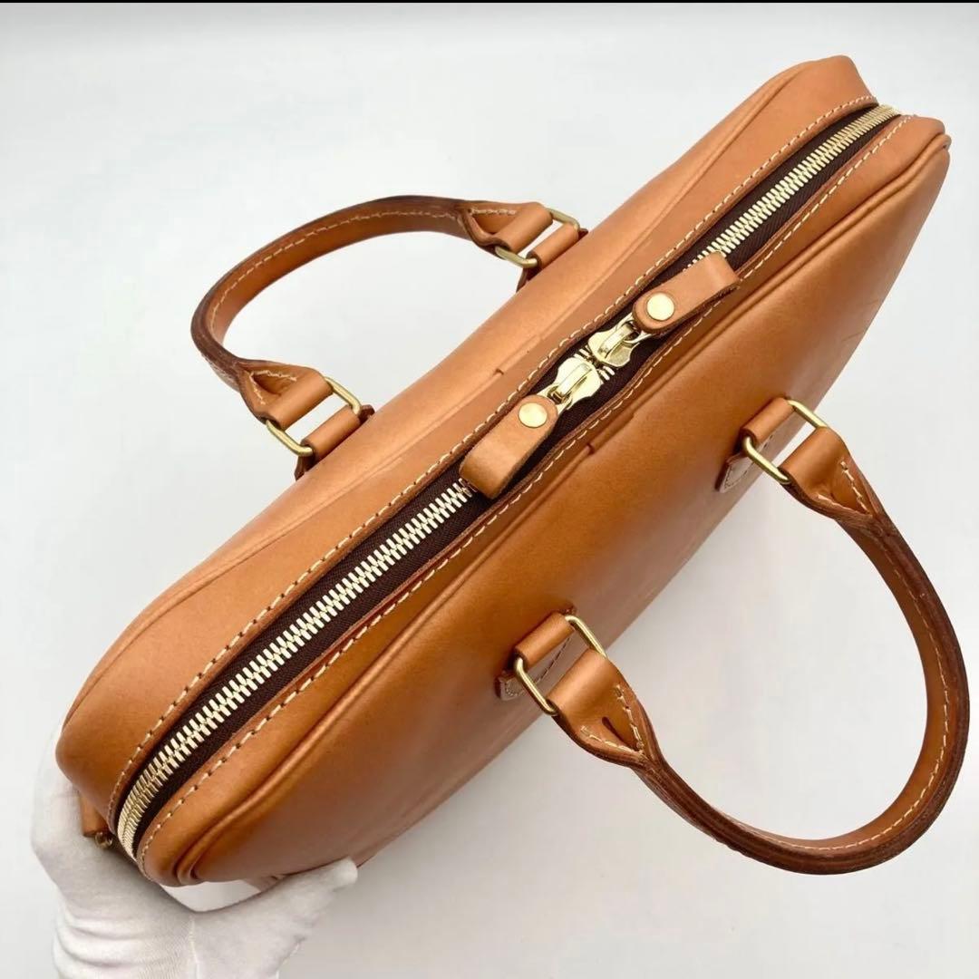 ヘルツ HERZ BW-15 Mサイズ キャメル 2wayビジネスバッグ