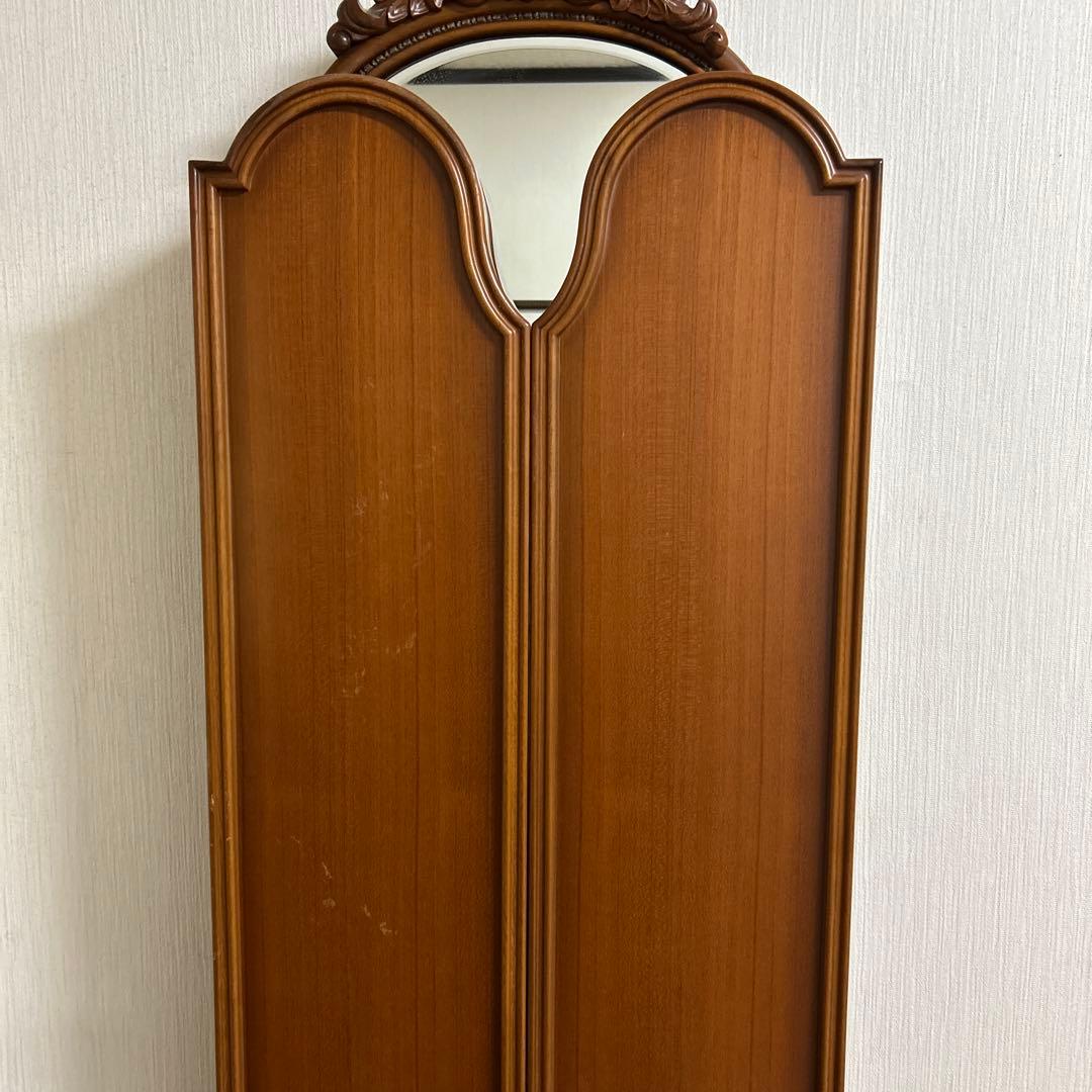 フランスミラー　France mirror 三面鏡　 椅子は別売です。