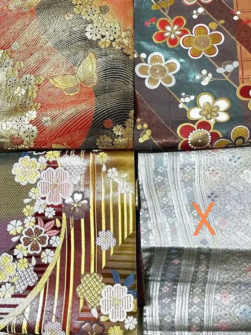 オーダー本格お仕立てお着物用帯生地