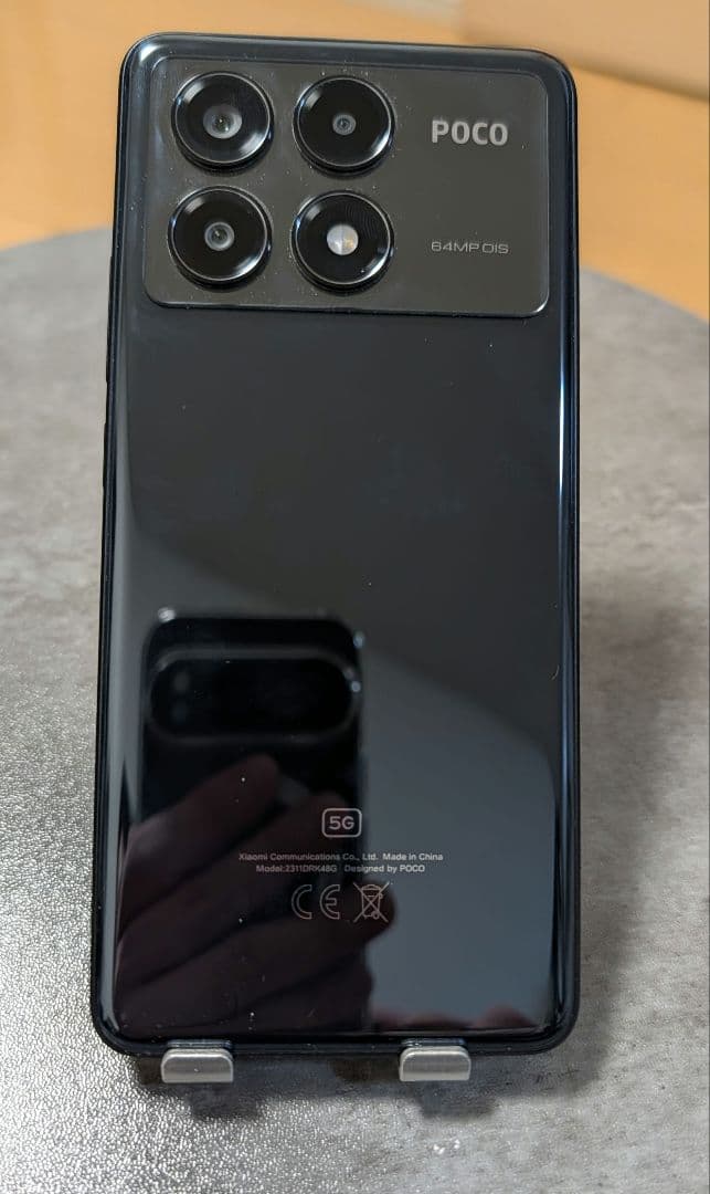 POCO X6 Pro 5G 本体 ブラック 12GB＋512GB グローバル版