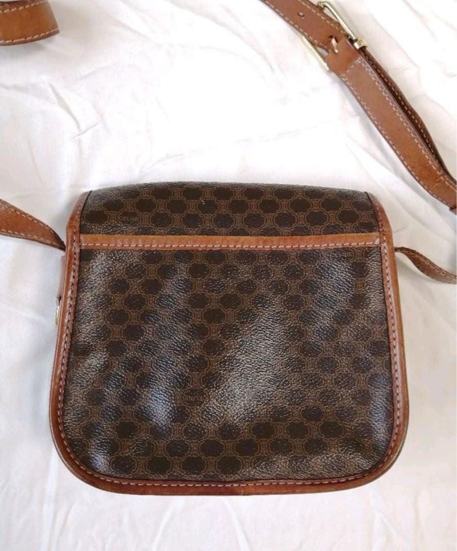 オールドセリーヌ マカダム柄 ショルダーバック