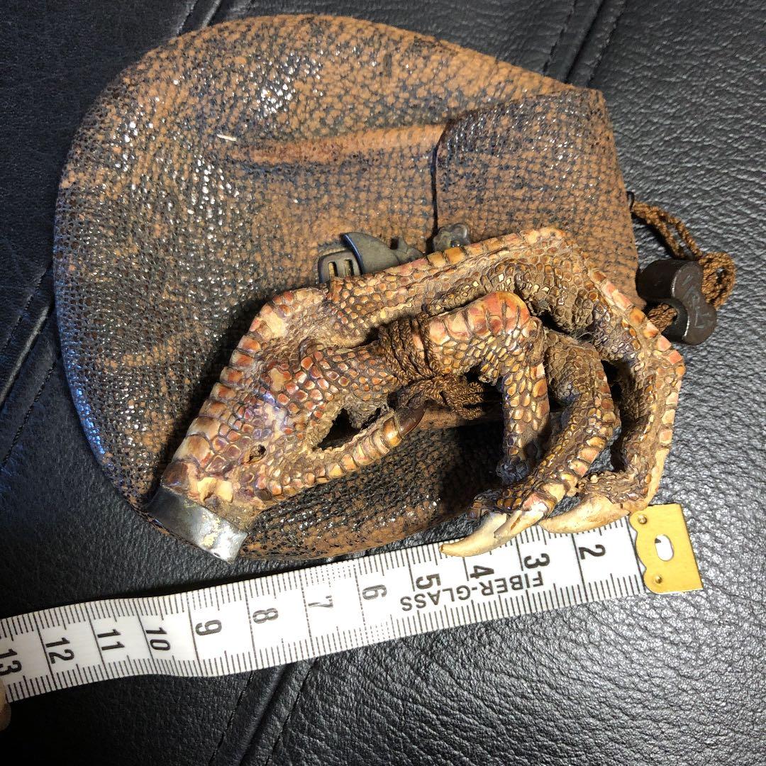 珍品　根付け　鷹　鷲　骨董　古民具　古道具