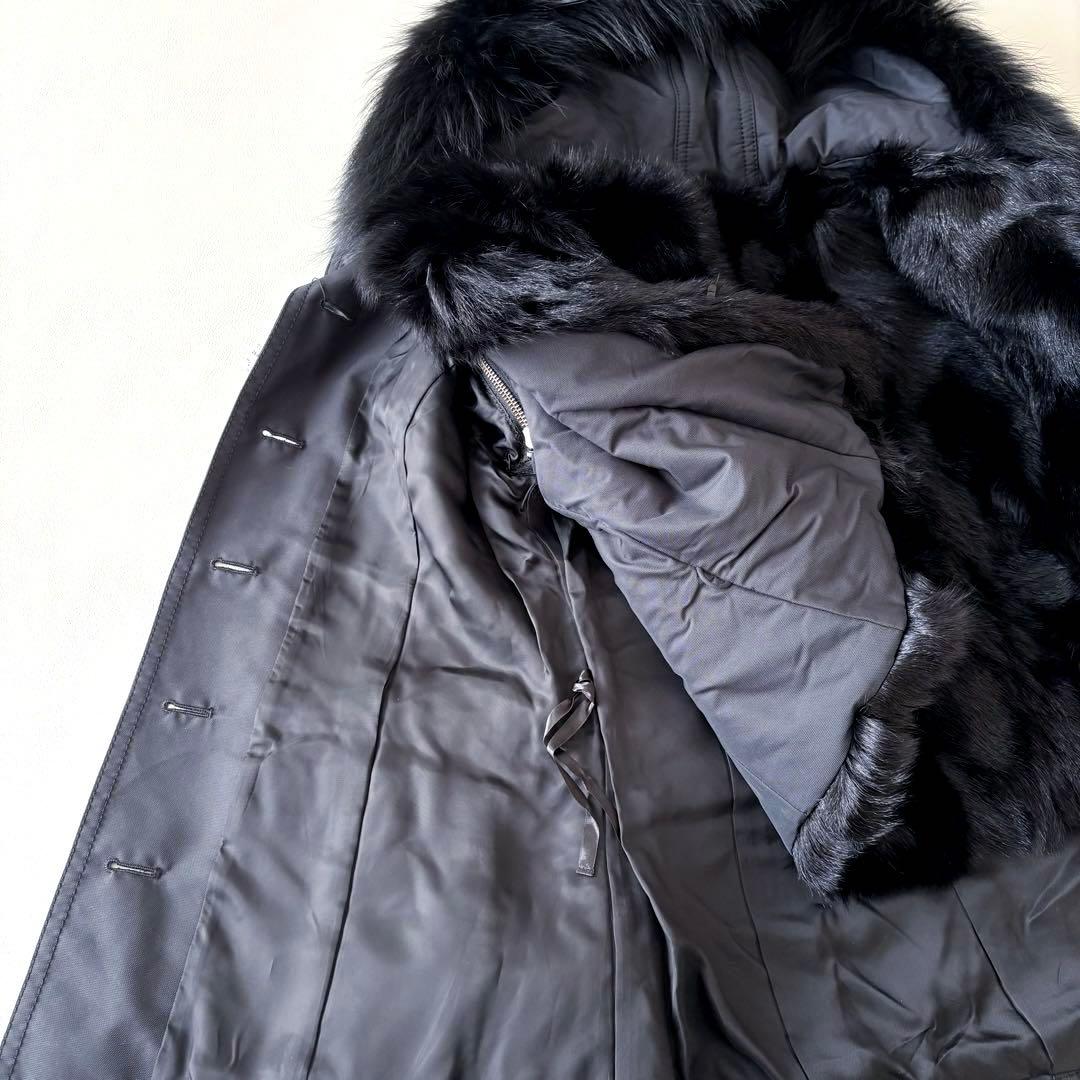 ■未使用品EPOCA【定価16万】3wayフードコートインナーファー付き