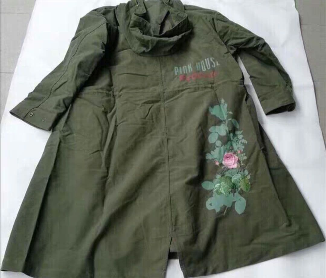 ピンクハウス PINK HOUSE 薔薇刺繍コート