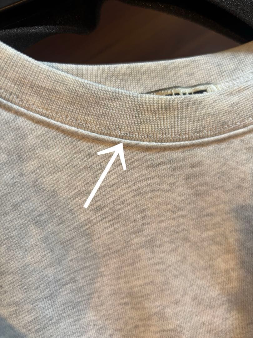 KNIT ハート　スウェット　トレーナー