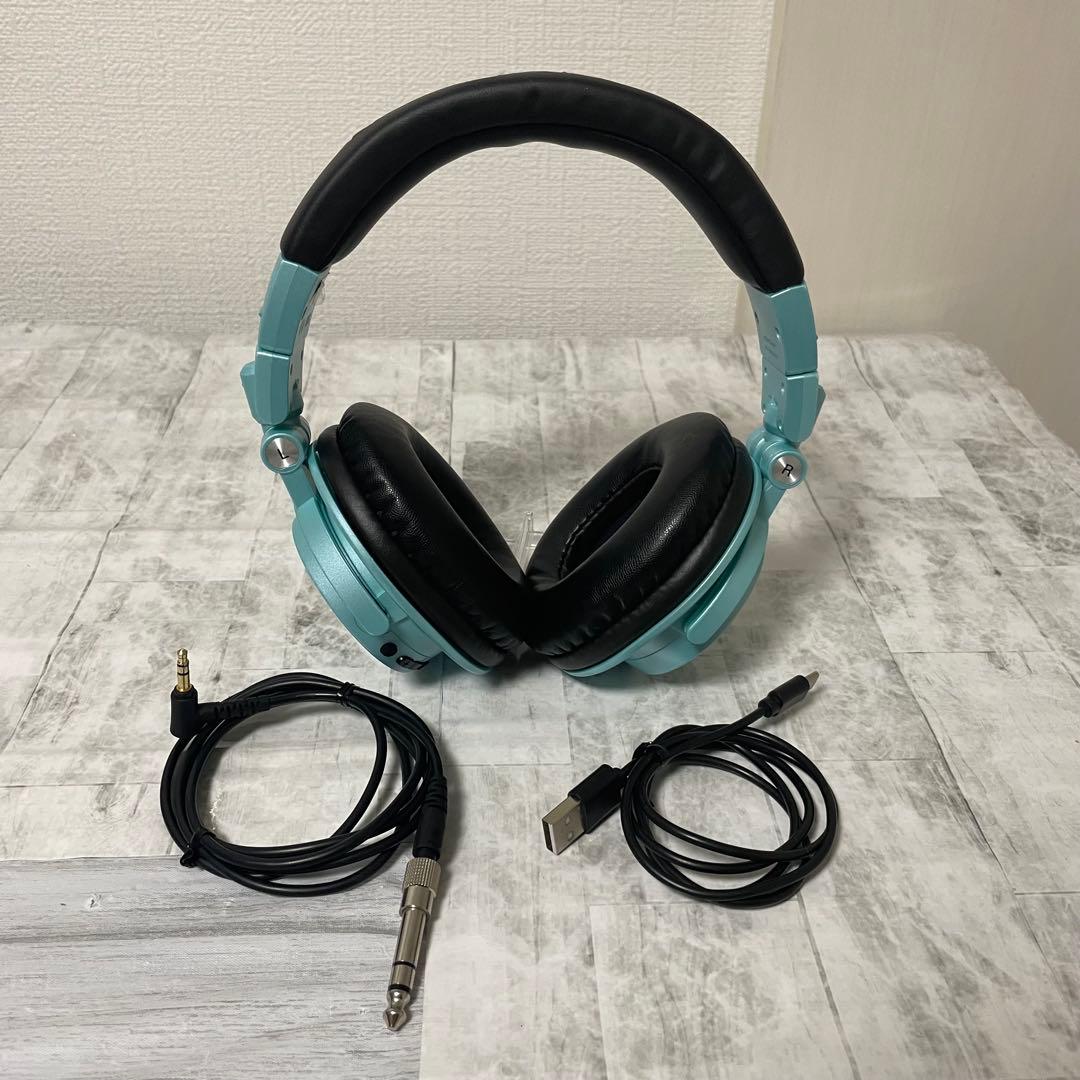 限定カラー ATH-m50x IB アイスブルー ワイヤレス ヘッドホン