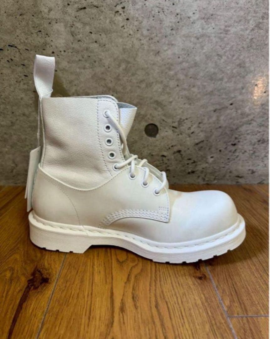 MM6 x Dr.Martens TWIST 8 ホール ブーツ EU38