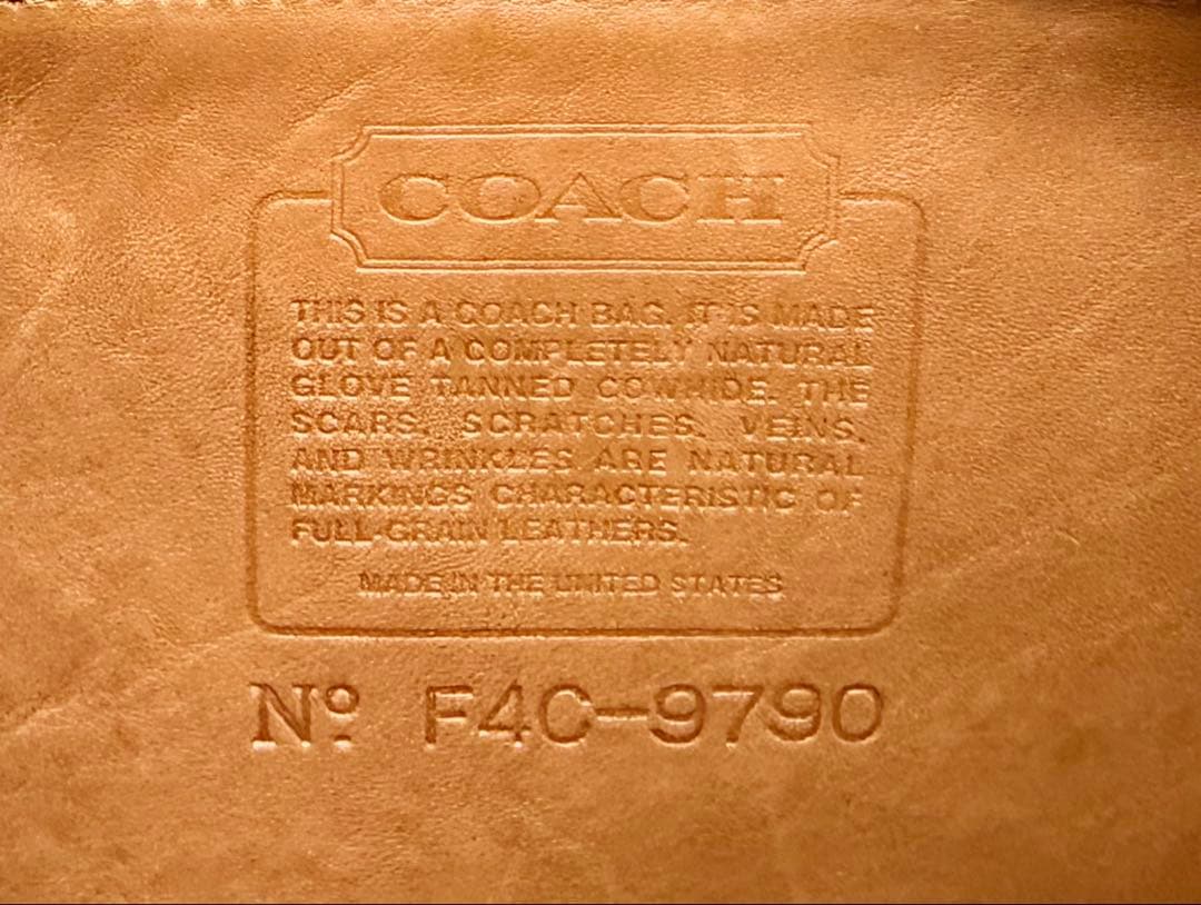 COACH オールドコーチ ビンテージ ショルダーバッグ ブラウン