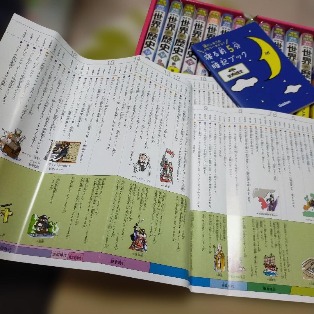 増補改訂版 学研まんが NEW世界の歴史 初回限定特典付き全13巻セット