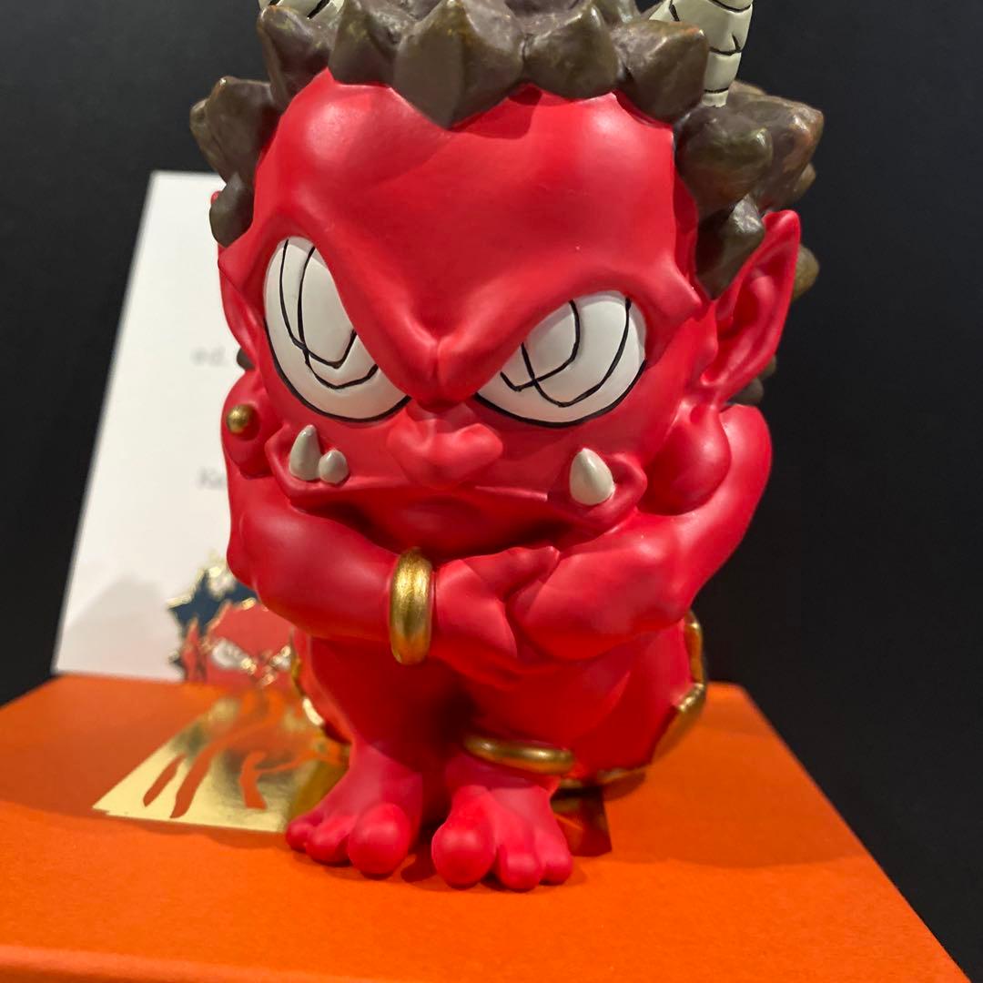 新品　瀧下和之　赤鬼