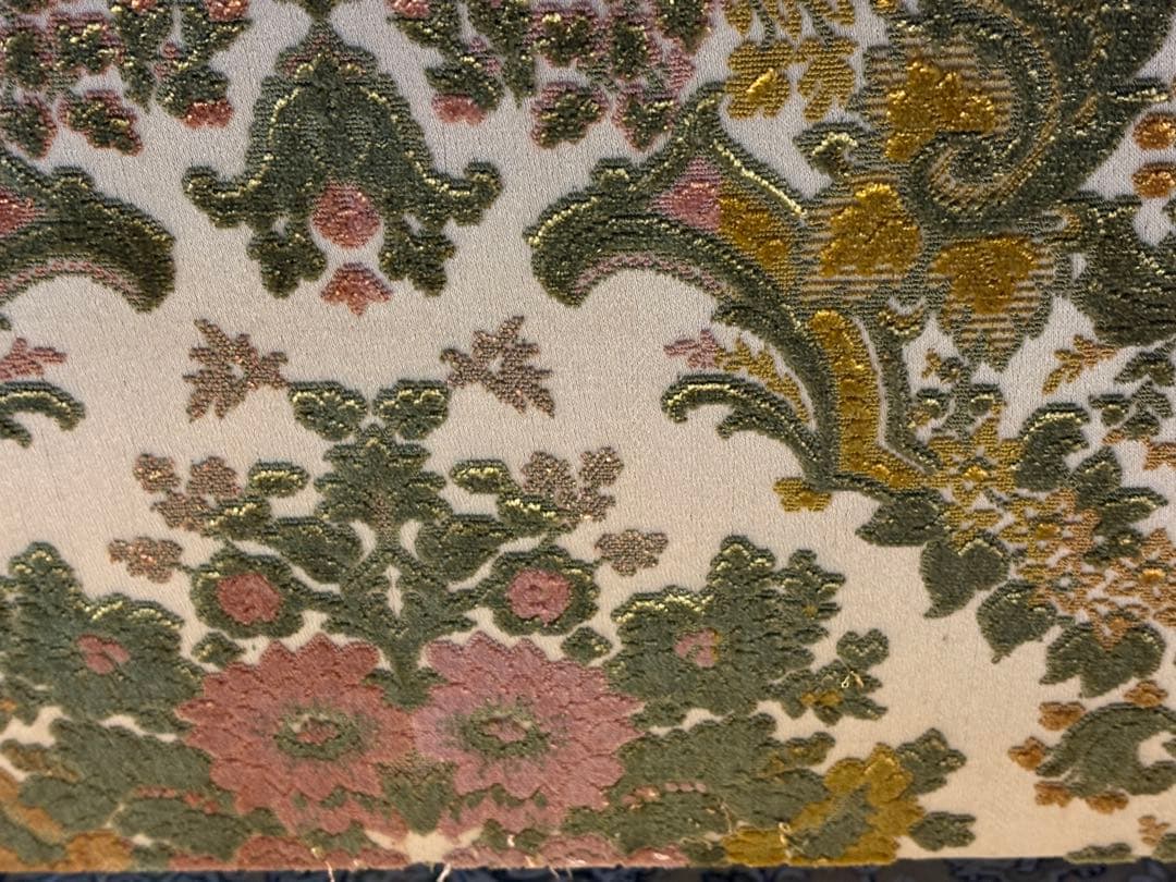 金華山織　３Pソファ　ヴィンテージ　レトロ　ヨーロピアン　クラシック　In