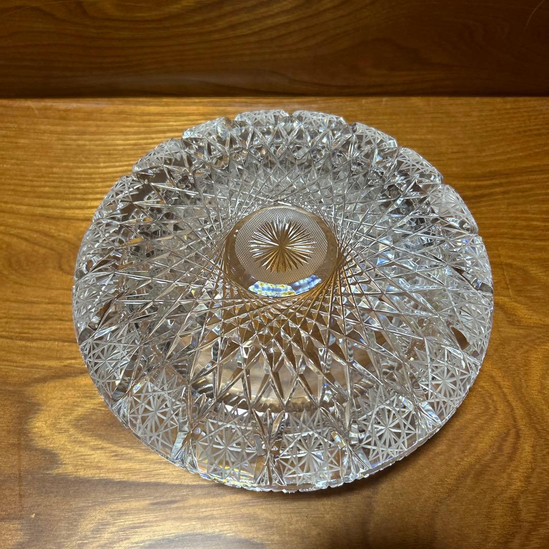 ボヘミアグラス 灰皿