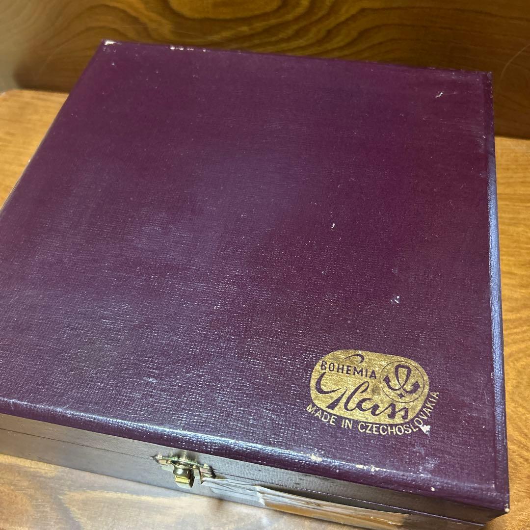 ボヘミアグラス 灰皿