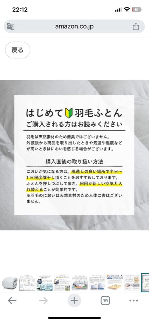 Showa Nishikawa 昭和西川ダウン掛け布団 グレー