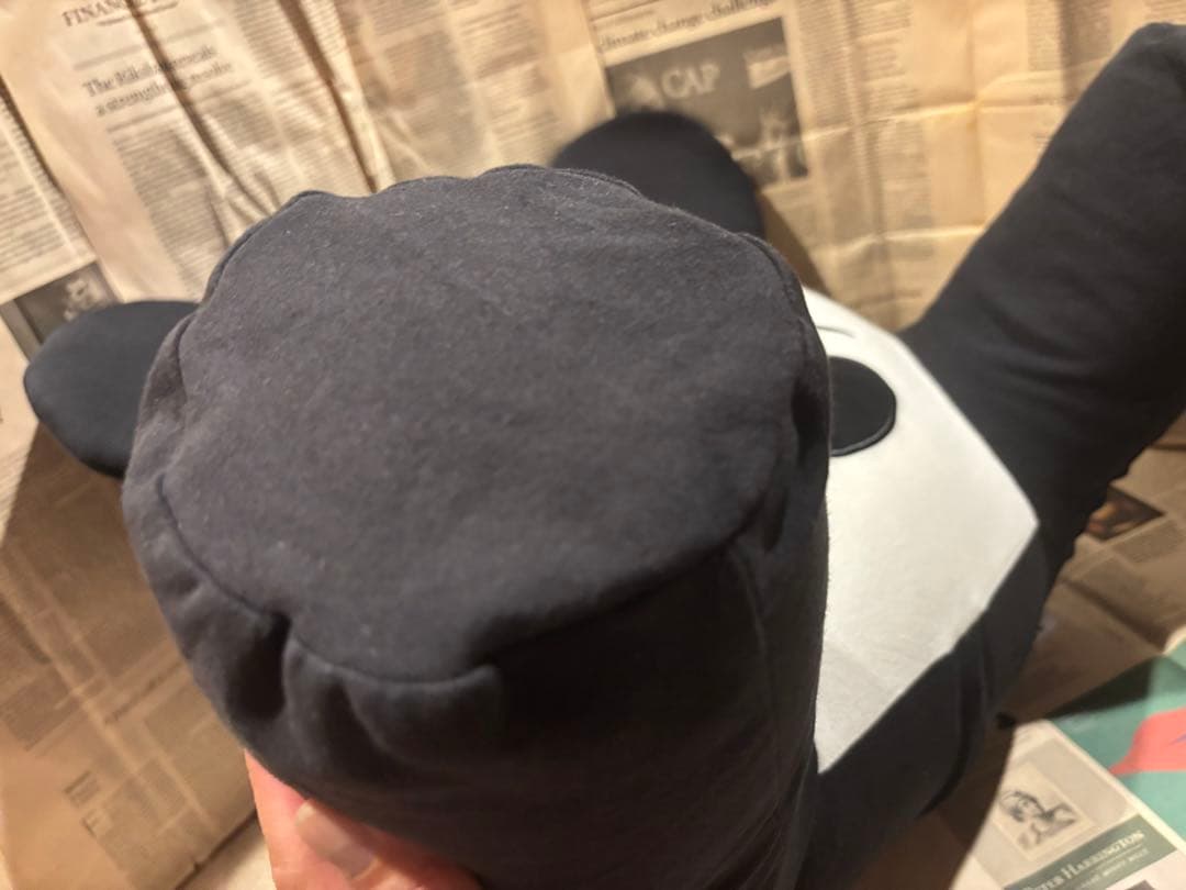 完売品希少☆Yogiboヨギボーディズニー サポート　ミッキービーズクッション