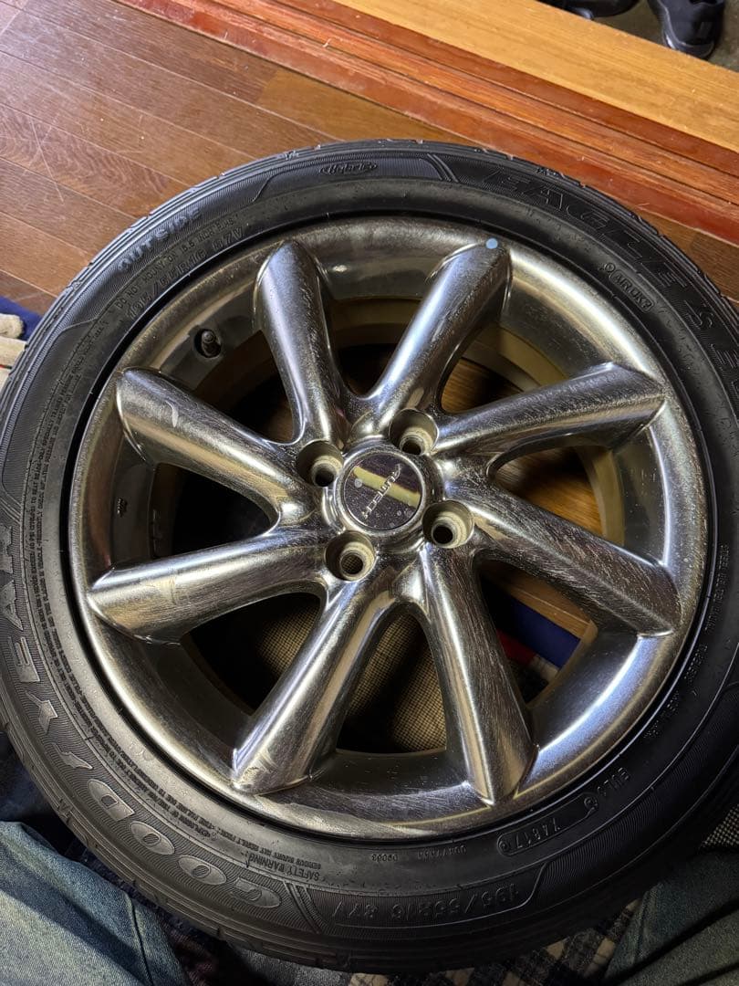 AUTECH アルミホイール　Z12 キューブ　ライダー純正　RAYS製　4本