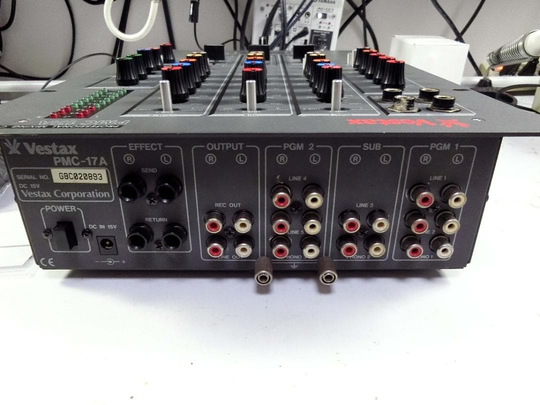 VESTAX PMC-17A　ベスタクス　DJミキサー