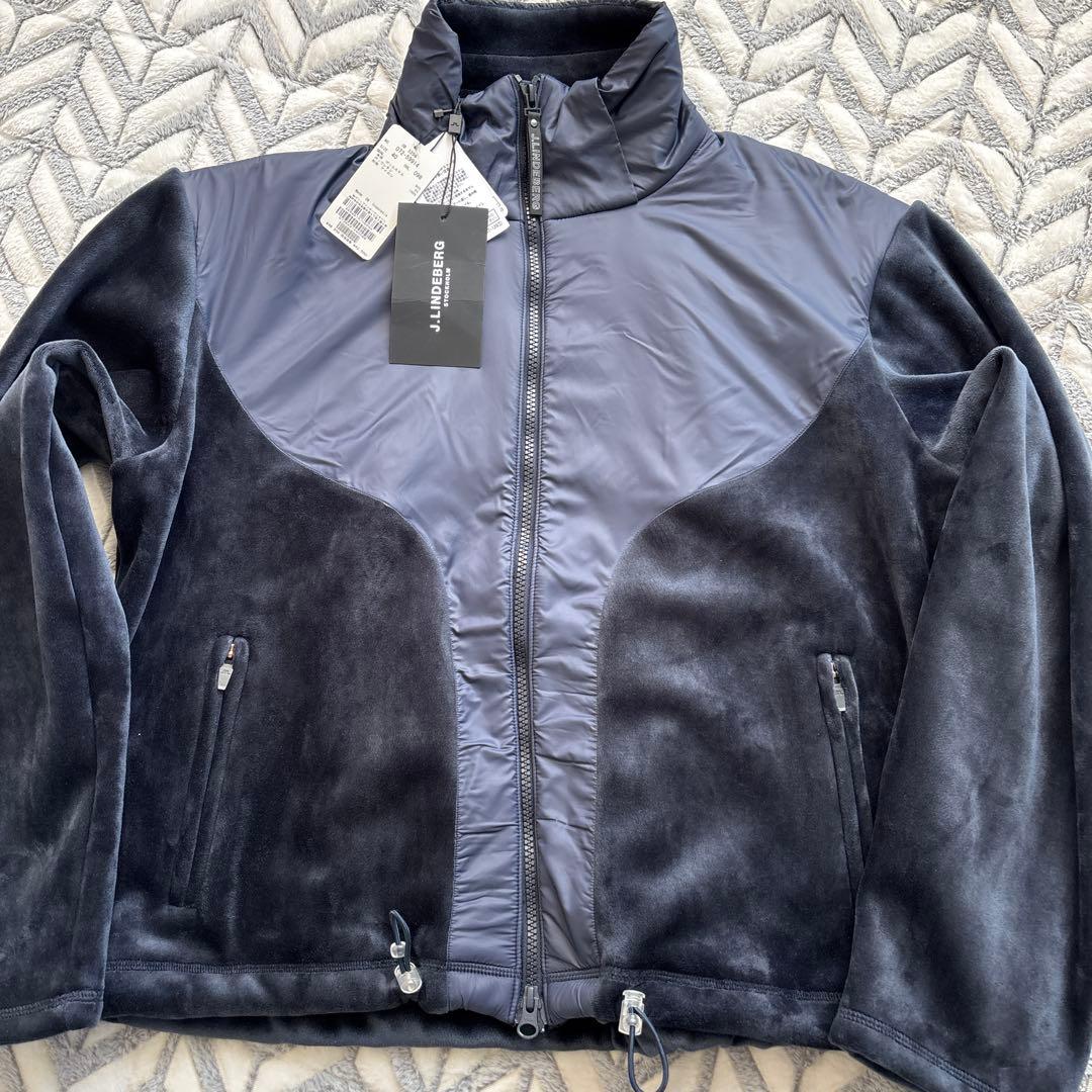 新品　J.LINDEBERGジェイ リンドバーグ レディース ベロアブルゾン M