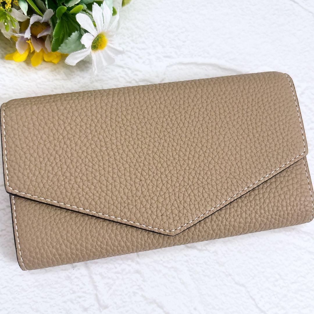 《美品》BONAVENTURA ミラーケース iPhone13pro グレージュ