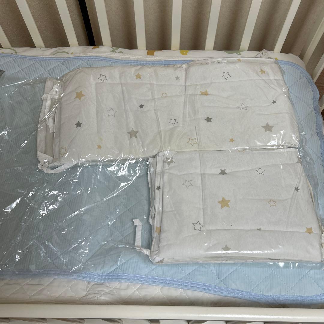 ホワイト ベビーベッド