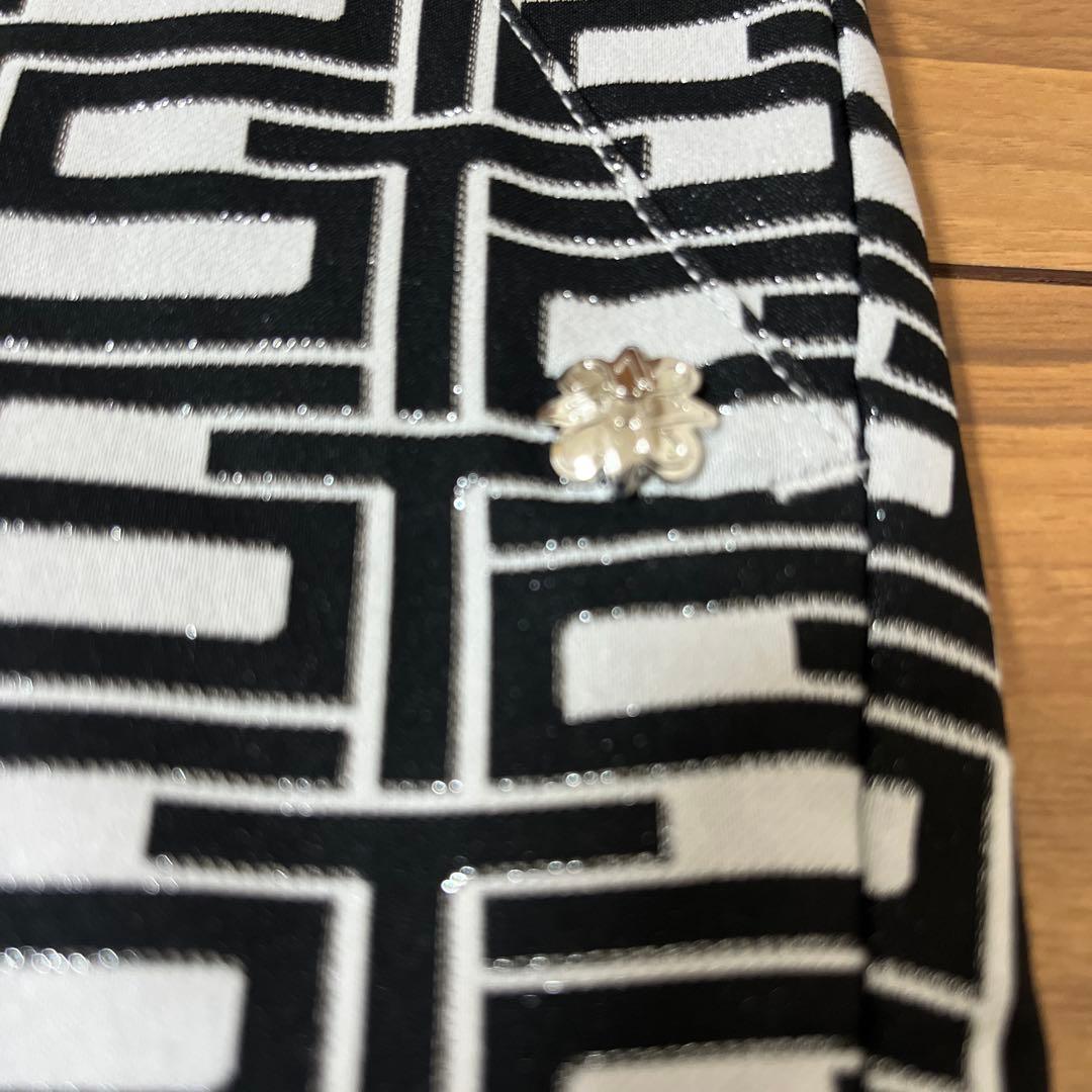 ★セントアンドリュースゴルフ　幾何学模様レディースパンツM新品★