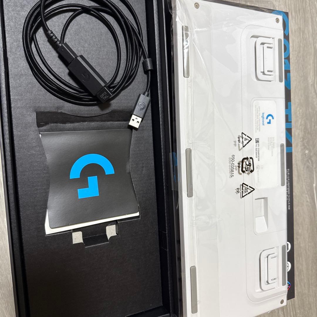 Logitech G913 TKL ホワイトキーボード 本体