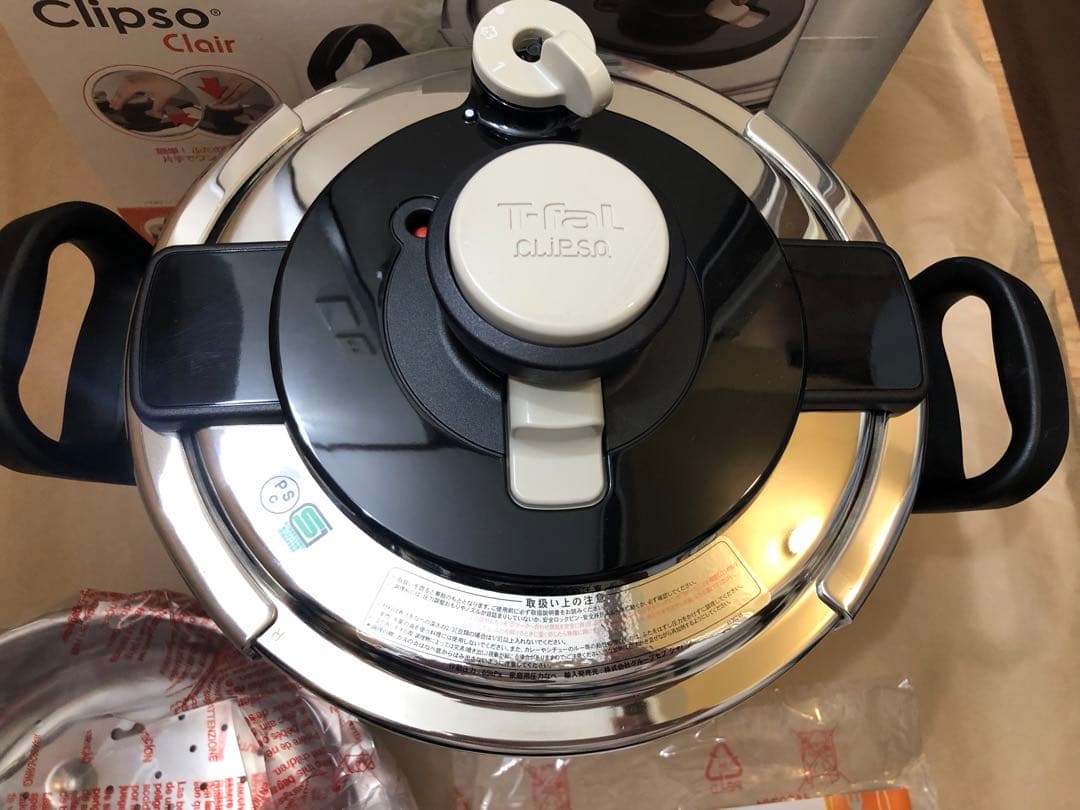 ティファール　 圧力鍋　Clipso Clair　 クリプソクレール　6L