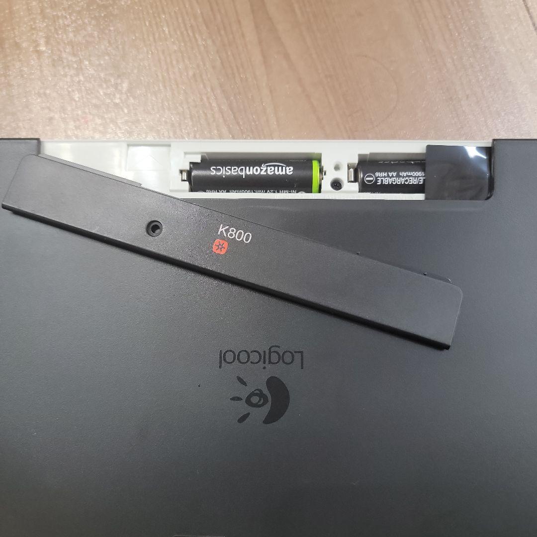 これは軽快ショートストロークでペチペチ入力！稀少単３充電池式logi K800