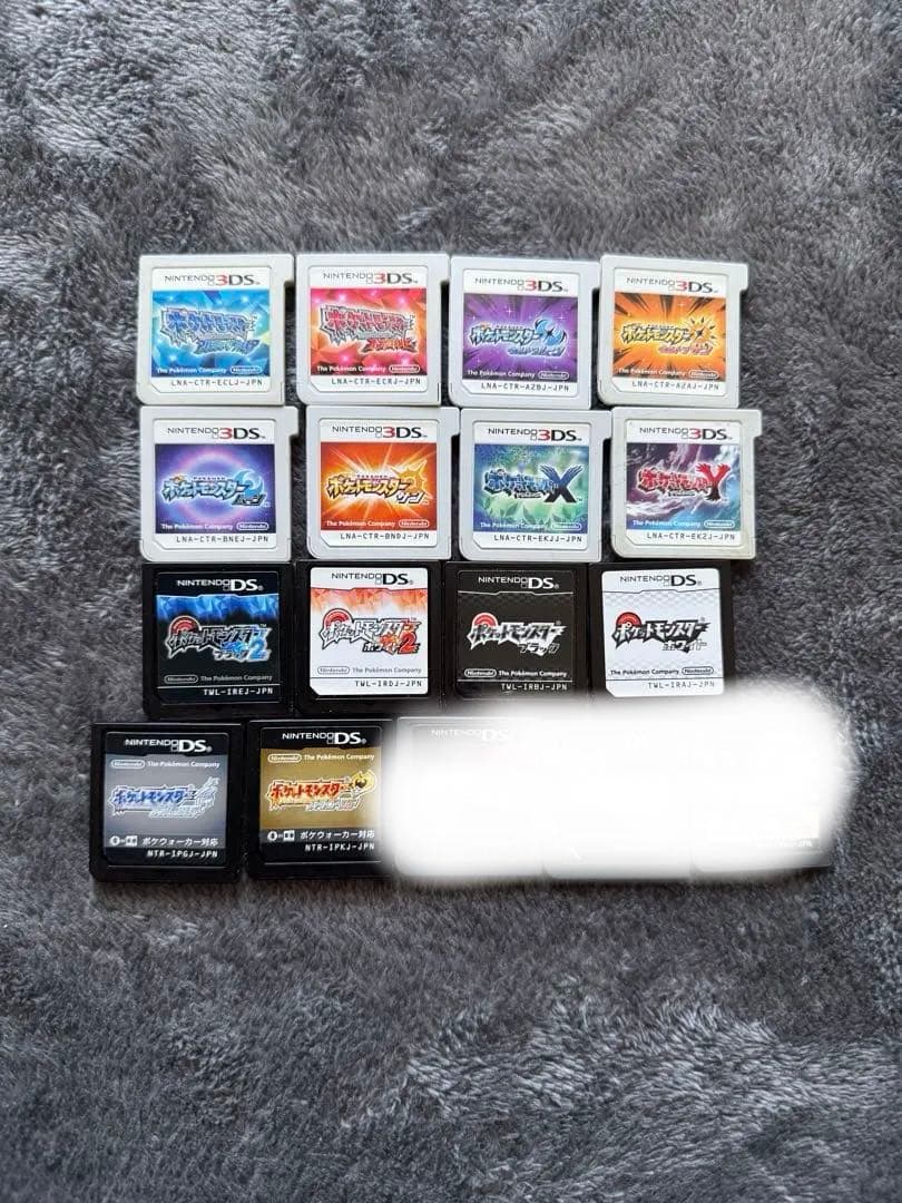 ds 3ds ポケモン　ソフト　まとめ売り