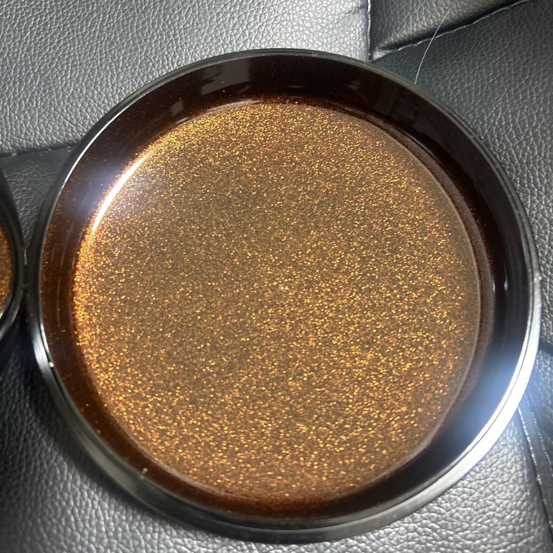 漆器 椀 花模様 菊紋入り