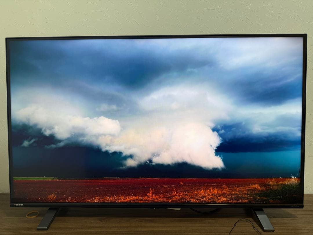 内田　東芝　REGZA 4Kテレビ　43型　43C350X