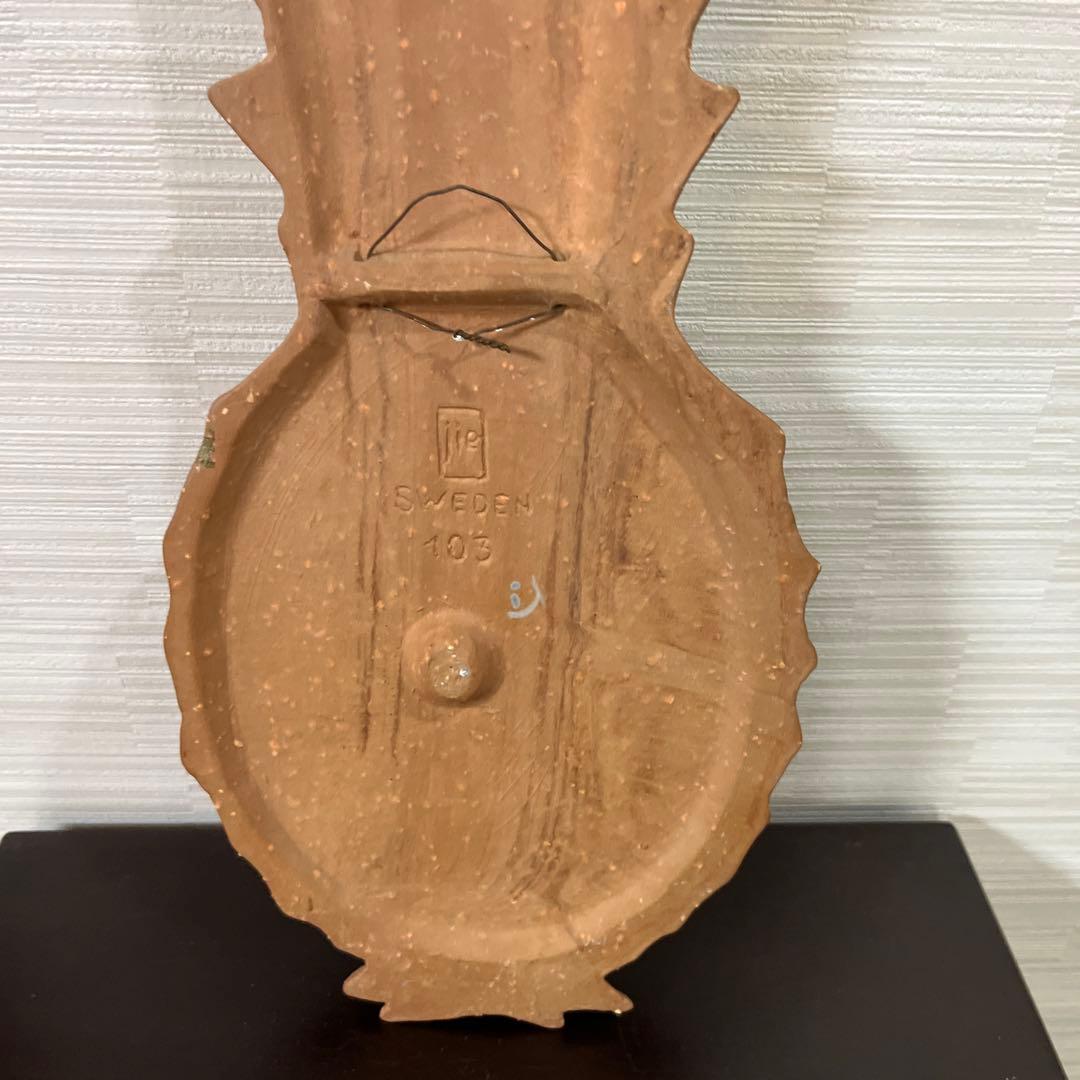 ジイガントフタ　パイナップル　陶板　北欧