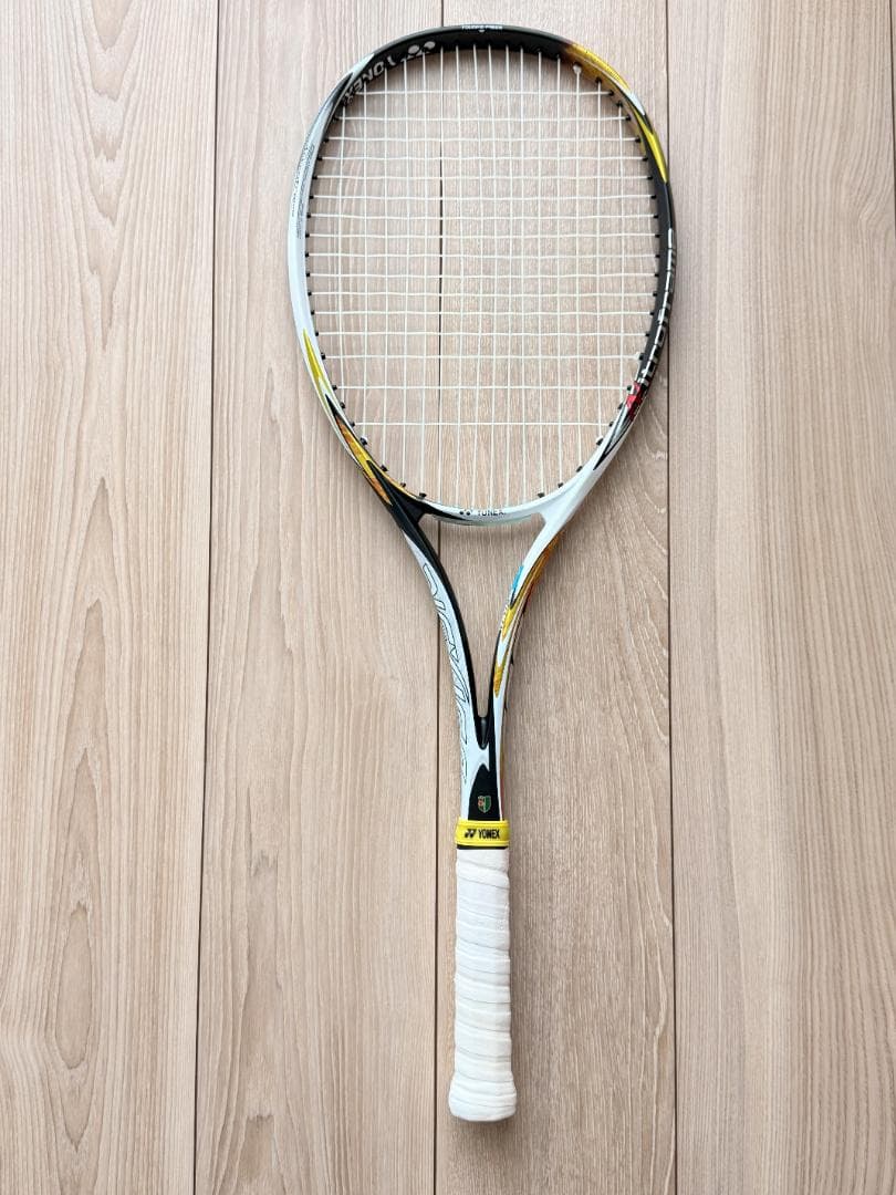 M*e様 ソフトテニス ラケット3本+ラケットバッグ+ボール12個+グリップテー