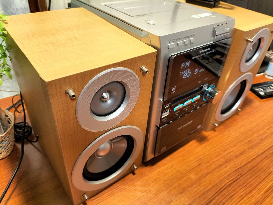 panasonicミニコンポSA-PM710SD　リモコン取扱い説明書付き