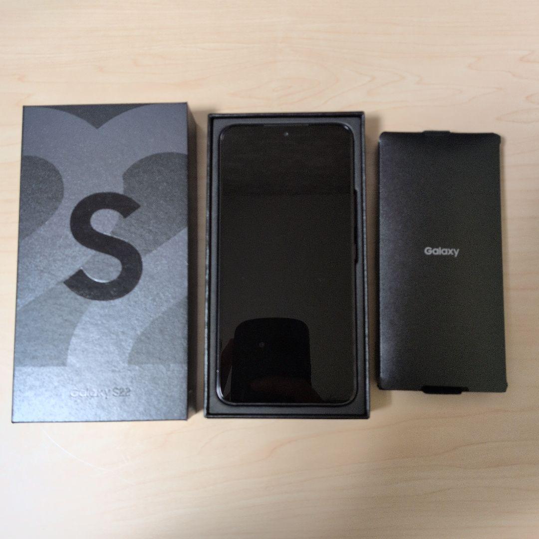 Samsung Galaxy S22 256GB ブラック 本体