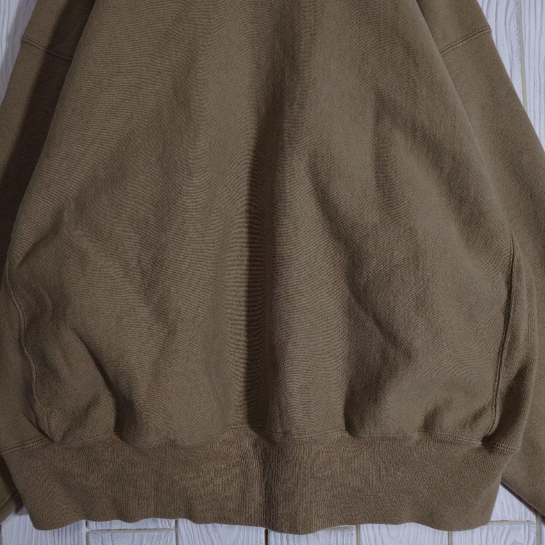 人気 チャンピオン リバースウィーブ スウェットトレーナー XL カーキ 古着