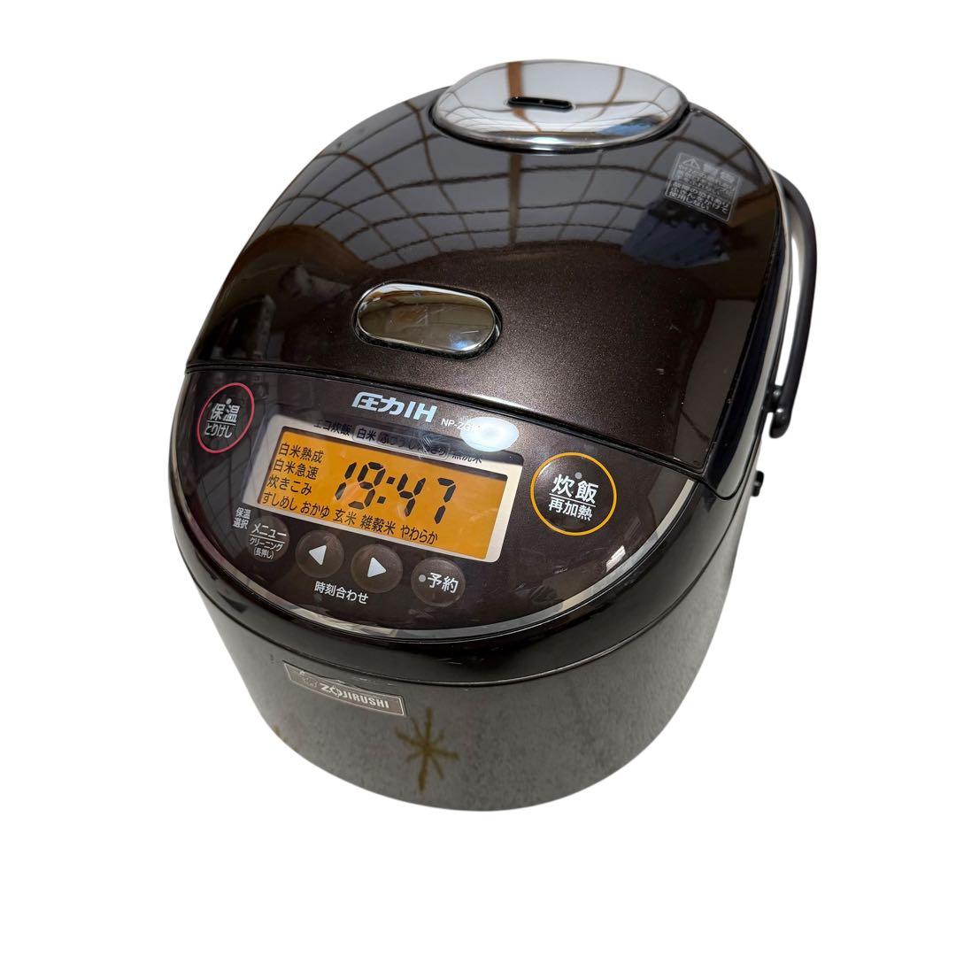 【良品】象印 圧力 IH 炊飯器 NP-ZG18 10合炊き ZOJIRUSHI