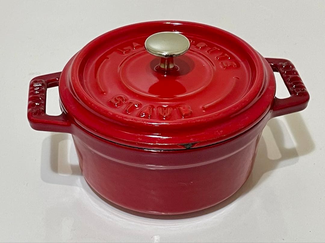 STAUB ミニココット　3個＋スタンドセット