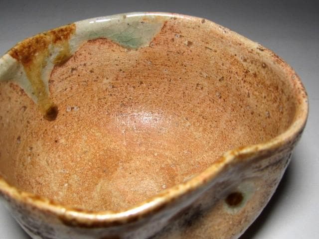 古伊賀茶碗 「小鷹」 裏千家九代 不見斎・十四代 淡々斎花押 二重箱　　m198