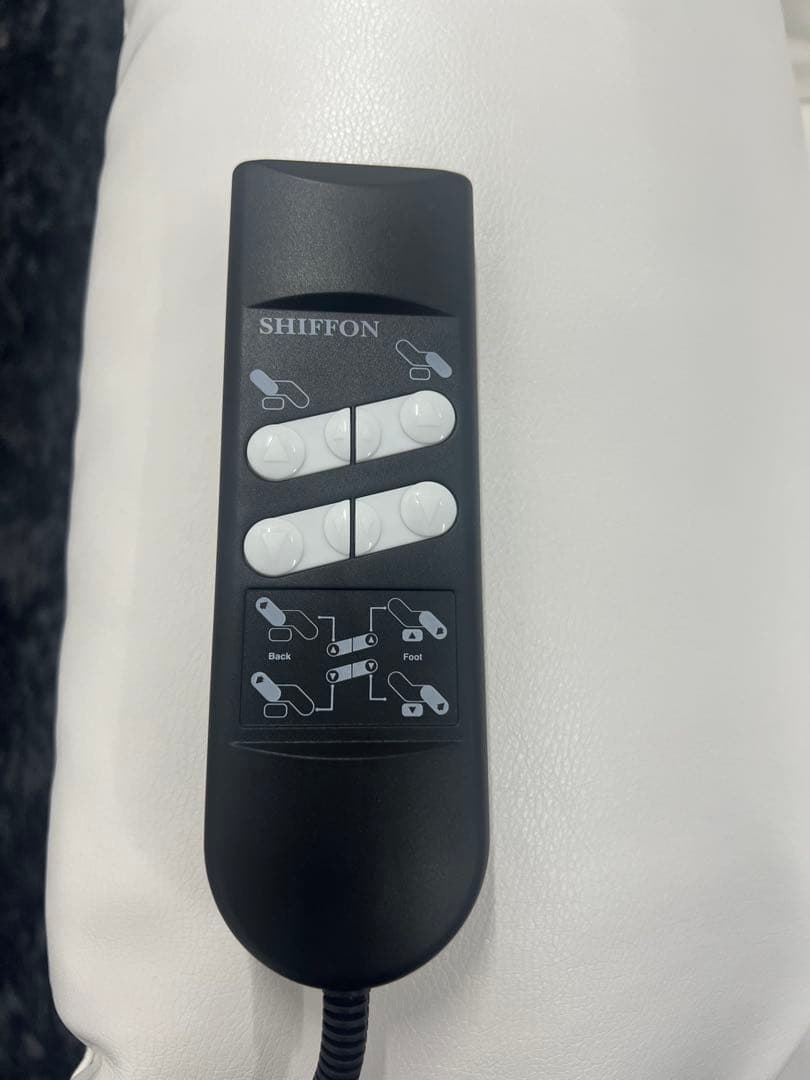 電動リクライニングチェア SHIFFON ホワイト