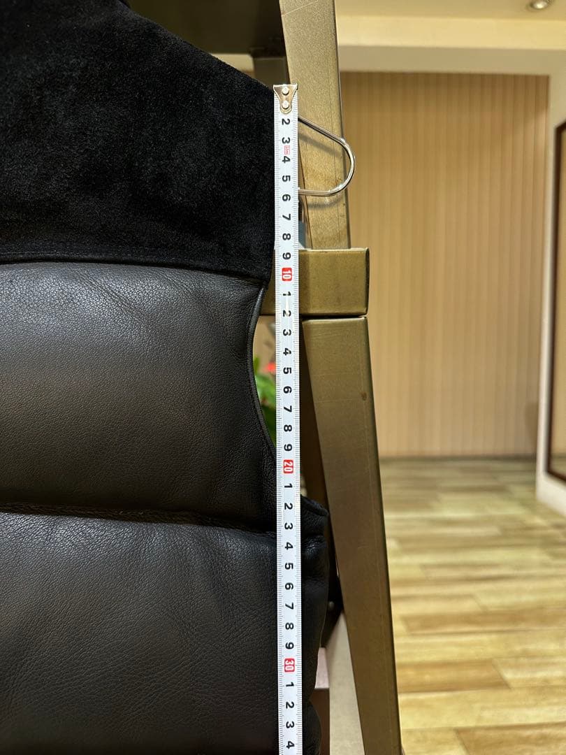 【希少サイズ】REAL McCOY DOWN VEST / DEERSKIN