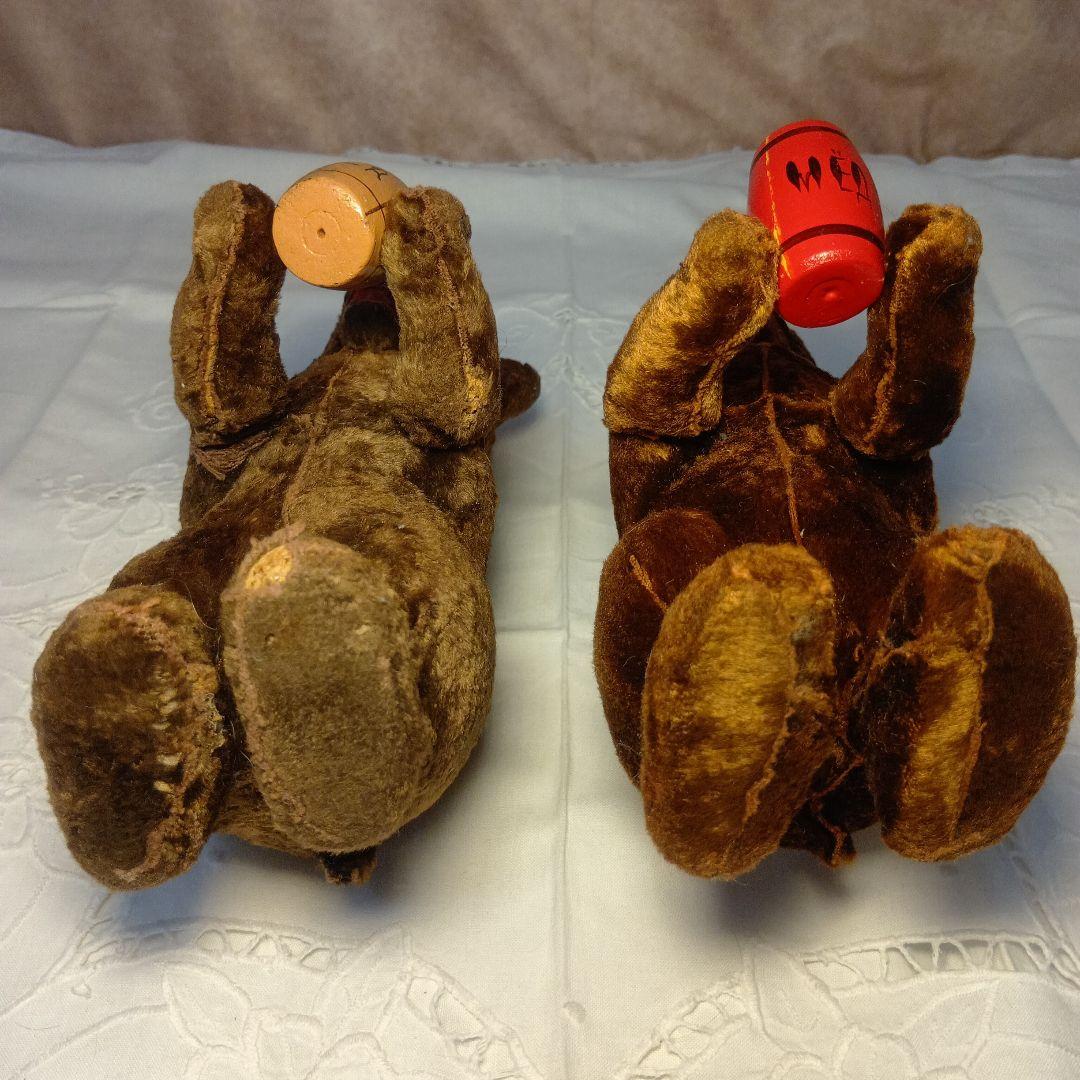 夏Sale♥ドイツからやって来たオートマタテディベア2体set+でんぐり返しベア