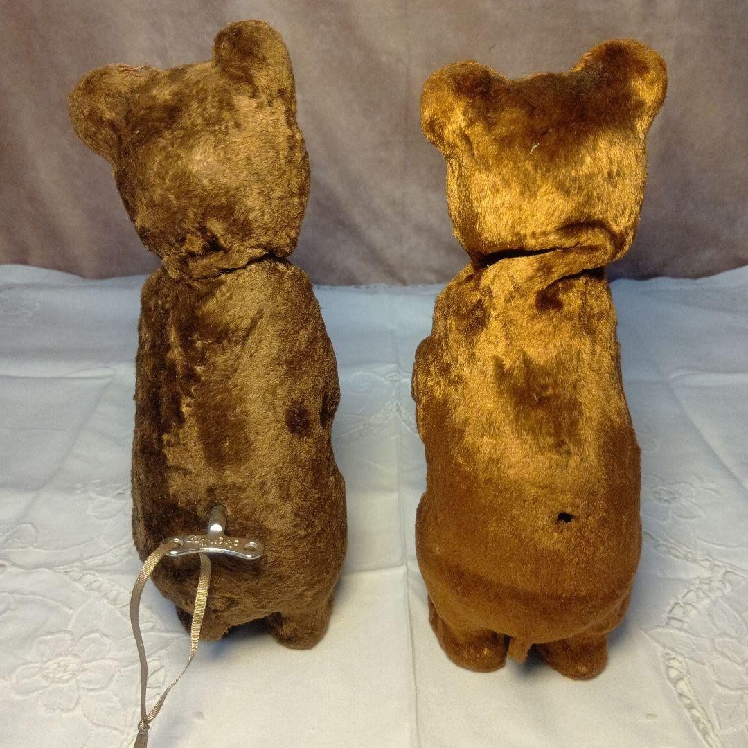 夏Sale♥ドイツからやって来たオートマタテディベア2体set+でんぐり返しベア