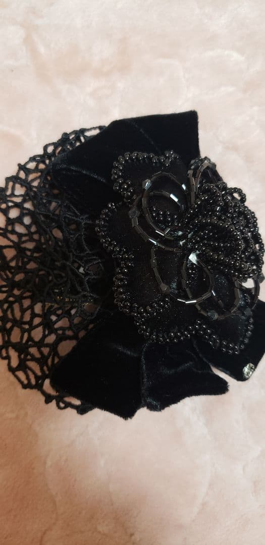 レア　アレクサンドルドゥパリ　リボン　お団子ネット