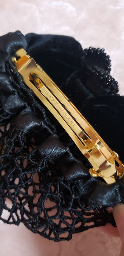 レア　アレクサンドルドゥパリ　リボン　お団子ネット