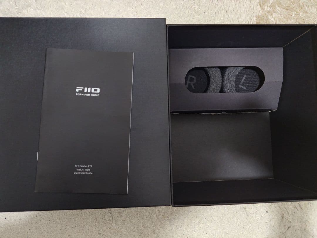 【ほぼ未使用】Fiio / FT7 ※パッケージダンボールに一部破損有