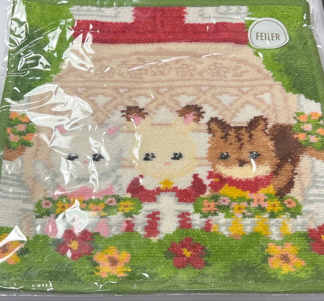 【最終値下げ】FEILER フェイラー シルバニア　ハンカチ　ポーチ　ミニポーチ