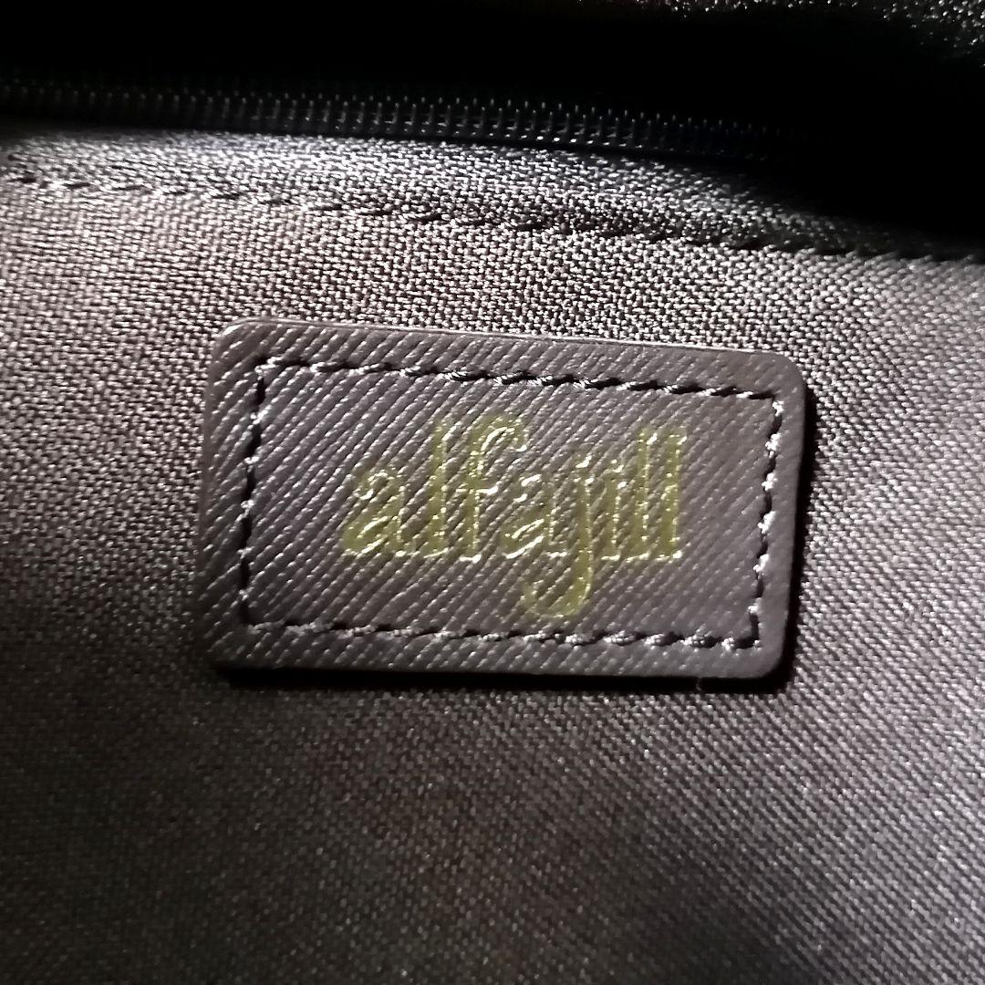 極美品✨ アルファジル　かごバッグ　ビーズ　ハンドバッグ　巾着　茶