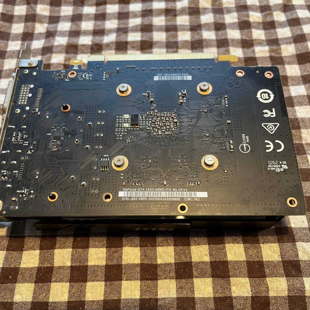 グラフィックボード・グラボ・ビデオカード MSI GeForce gtx 1650