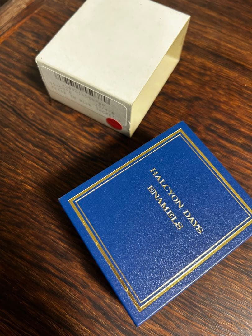 Halcyon Days エナメル小物入れ ピーターラビット